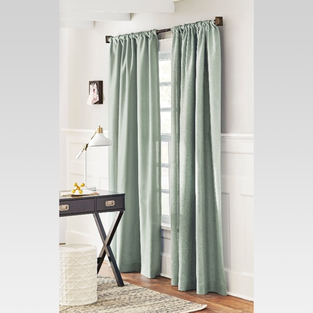 2 Threshold Curtain Panels